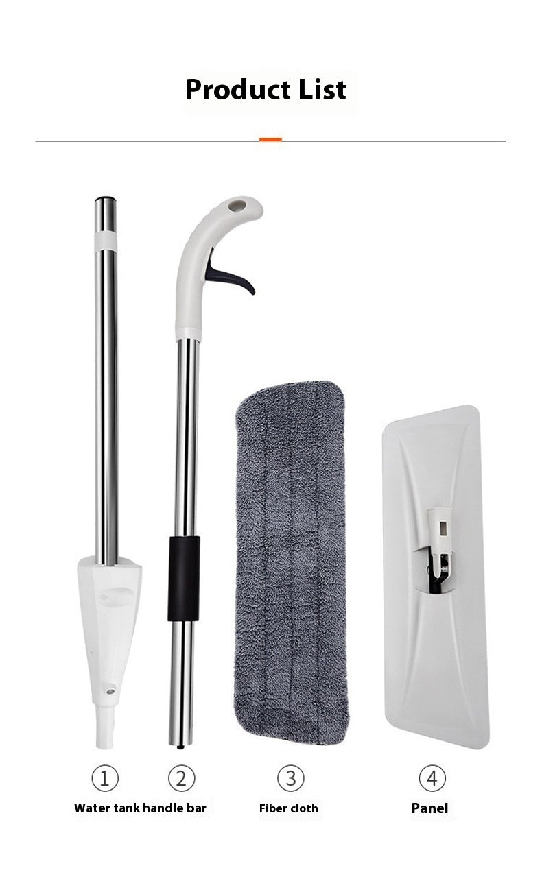 Spray Mop Wet And Dry Flat Mop Household Hand Wash-free