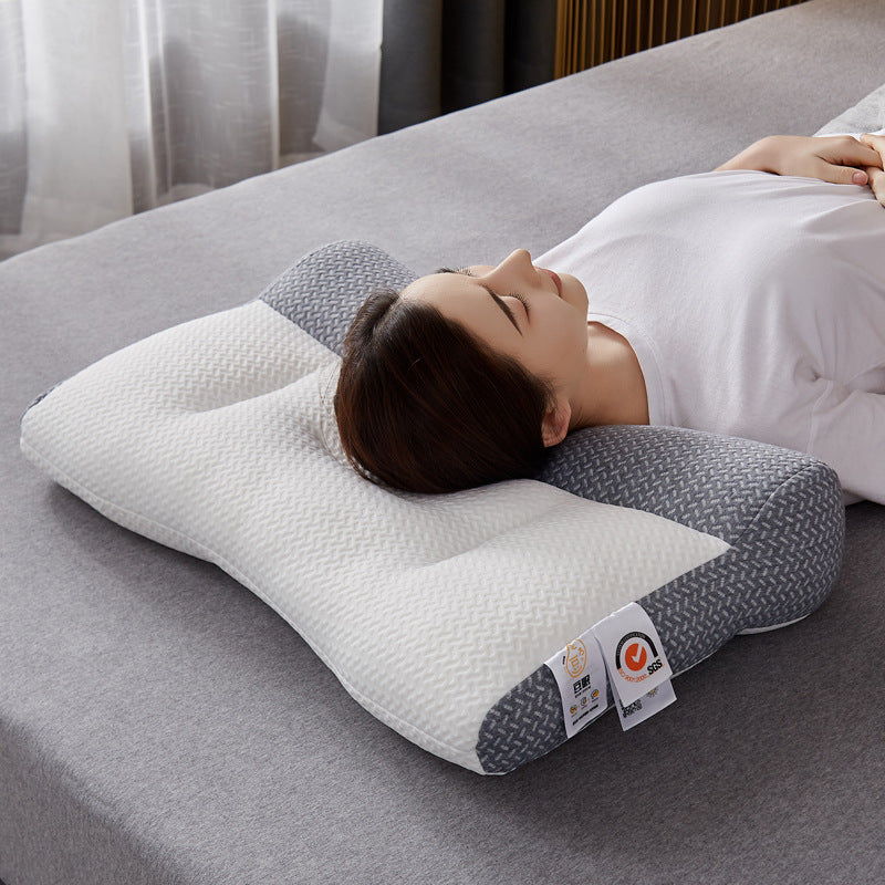 Japanese-style Soybean Fiber Pillow Anti-traction Cervical Spine Repair Pillow Pillow Pillow Core Neck Support Sleep Pillow Manufacturer&#039;s Distribution