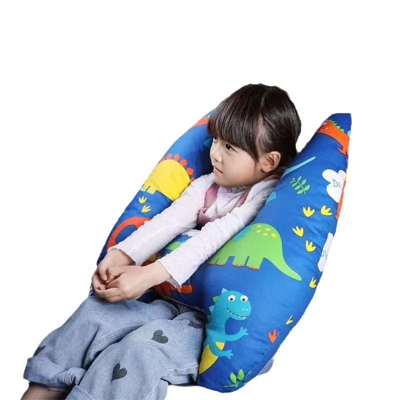 Children&#039;s Pillow Car Sleeping Pillow Car Sleeping Artifact Headrest Car Supplies Side Sleeping Pillow Neck Protection Pillow