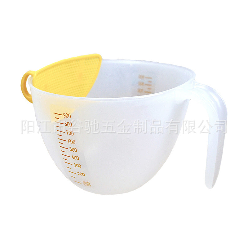 The Filter Measuring Cup Is In Stock And Supports A Generation Of Egg-beating Bowl Baking With A Scale Plastic Vibrato Fast Hand Explosion