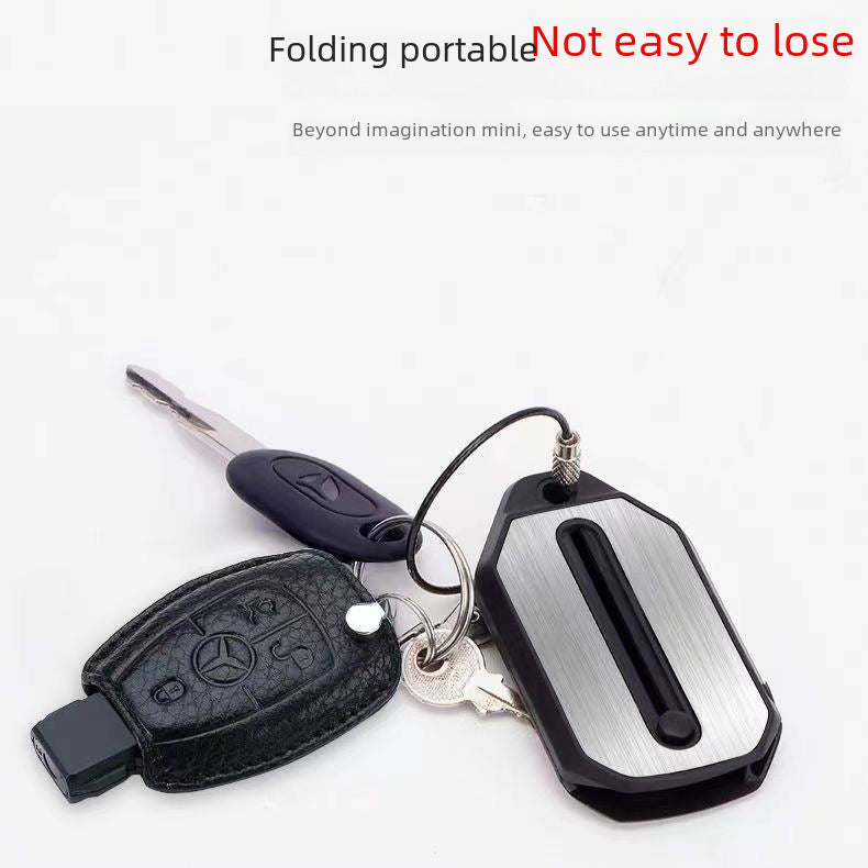 2023 New Style Clip-on-nose Reading Glasses Men&#039;s Portable Keychain Foldable Presbyopia Frame Women&#039;s Wholesale