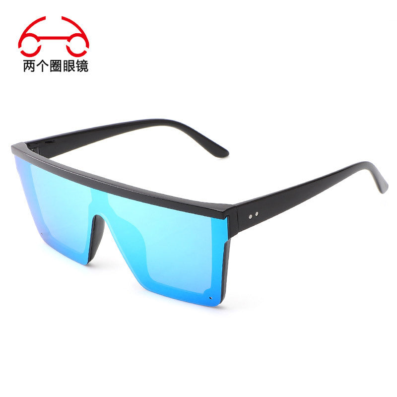 Two Circles Cycling Glasses One-piece Coated Men&#039;s Goggles Women&#039;s Windproof Marathon Running Sports Goggles