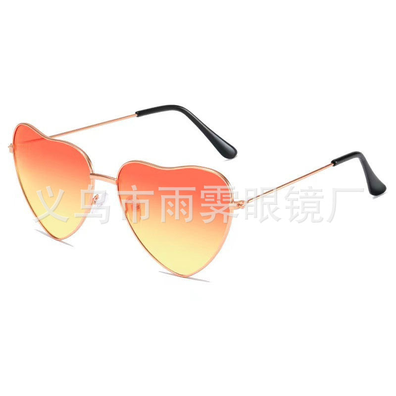 New Retro Love Ocean Film Sunglasses Fashion Trend