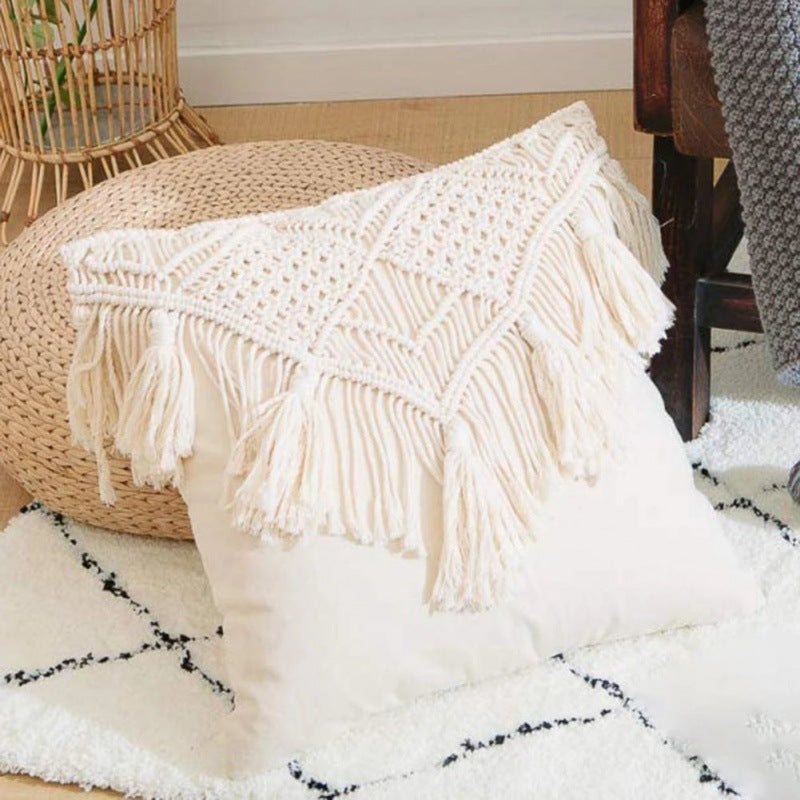 Throw Pillow Covers, Macrame Cushion Case