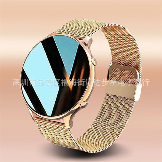 Smart Watch Test Blood Pressure Heart Rate Healthy Sleep Bluetooth Function One Watch Strap Fashion