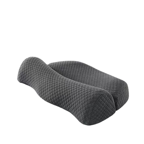 Almohada de tracción cervical Almohada de espuma viscoelástica de rebote lento Bolsa rica Ayuda a dormir Almohada de protección para el cuello con tracción inversa cervical 