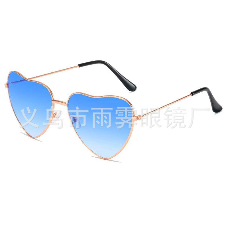 New Retro Love Ocean Film Sunglasses Fashion Trend