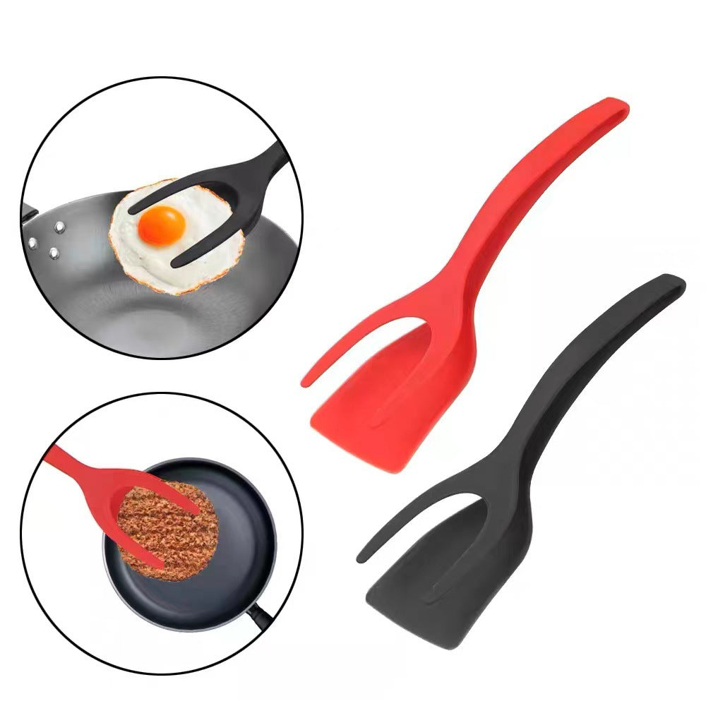 Steak Dual-purpose Shovel Egg Shovel Pancake Maker Food Clip Multi-purpose Shovel Food Toast Bread Clip Kitchen Shovel Fork