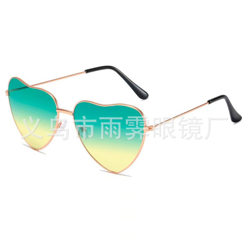 New Retro Love Ocean Film Sunglasses Fashion Trend