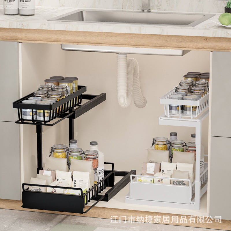Kitchen Sink Storage Rack Seasoning