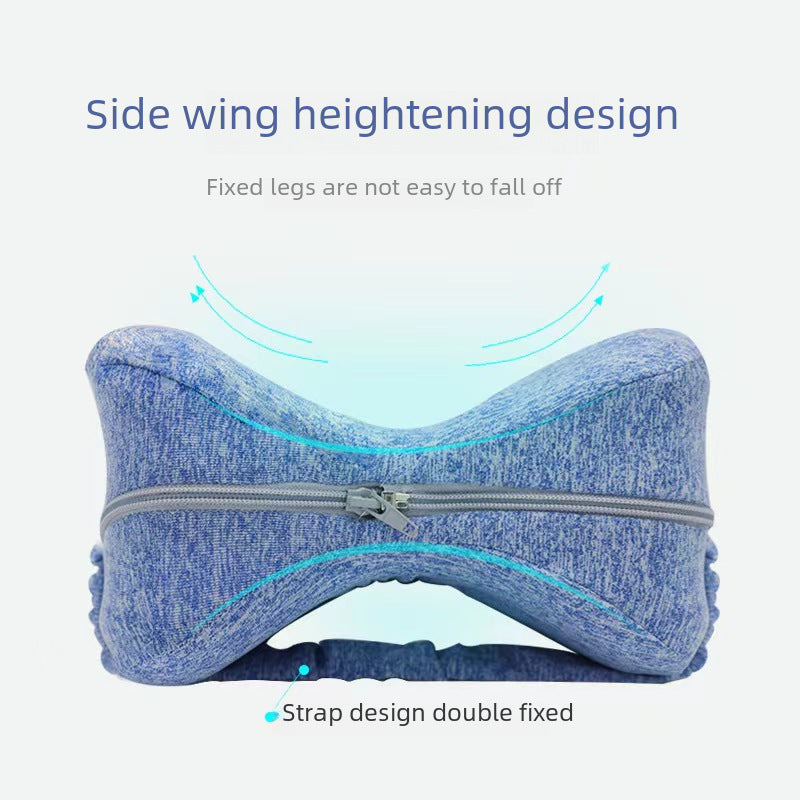 Heart-shaped leg pillow