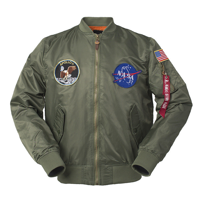 Spring And Autumn Trendy Alpha Alpha Version Apollo Apollo Space American Pilot Jacket MA1 Coat For Men