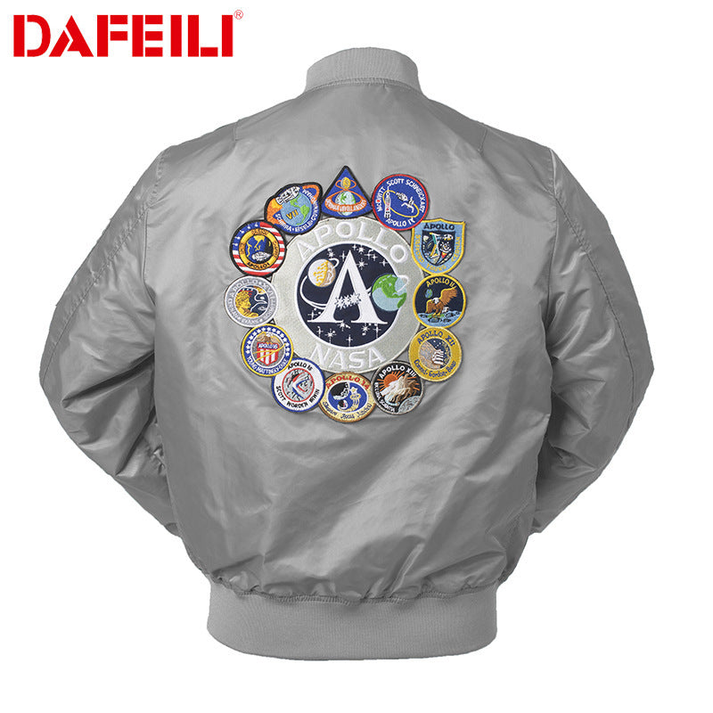 Spring And Autumn Trendy Alpha Alpha Version Apollo Apollo Space American Pilot Jacket MA1 Coat For Men