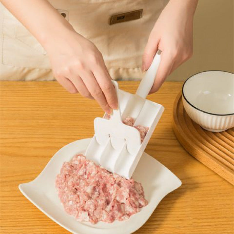 Three-linked Meatball Maker Home Meatball Making Kitchen Squeeze Fish Ball Pressing Meat Group Tool Croquette Shrimp Slippery