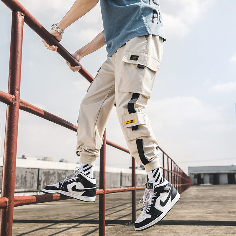 Loose-fitting Men&#039;s Trendy Pants