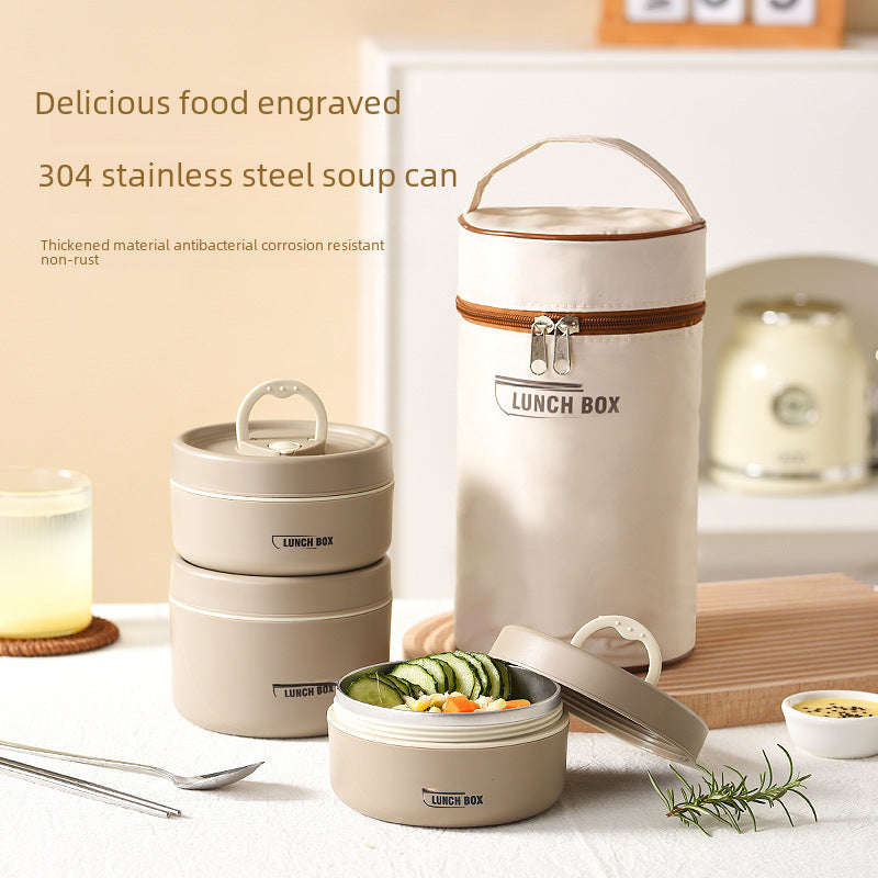 304 Stainless Steel Insulated Lunch Box