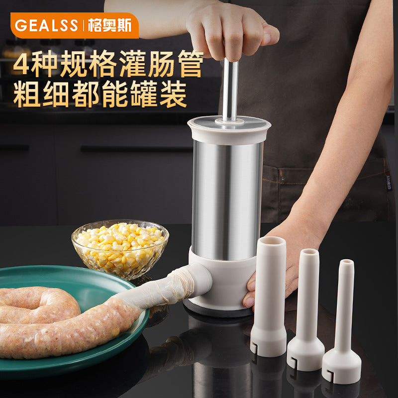 New Large Manual Enemator Large Capacity Household Multifunctional Enema Artifact Small Handmade Sausage Machine