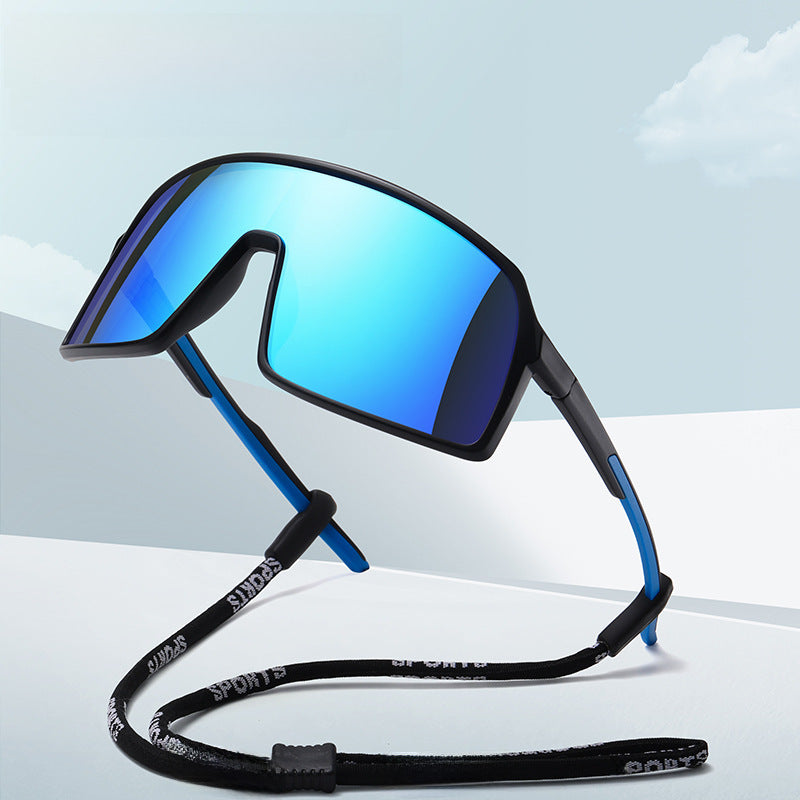 Sonnenbrille mit großem Rahmen