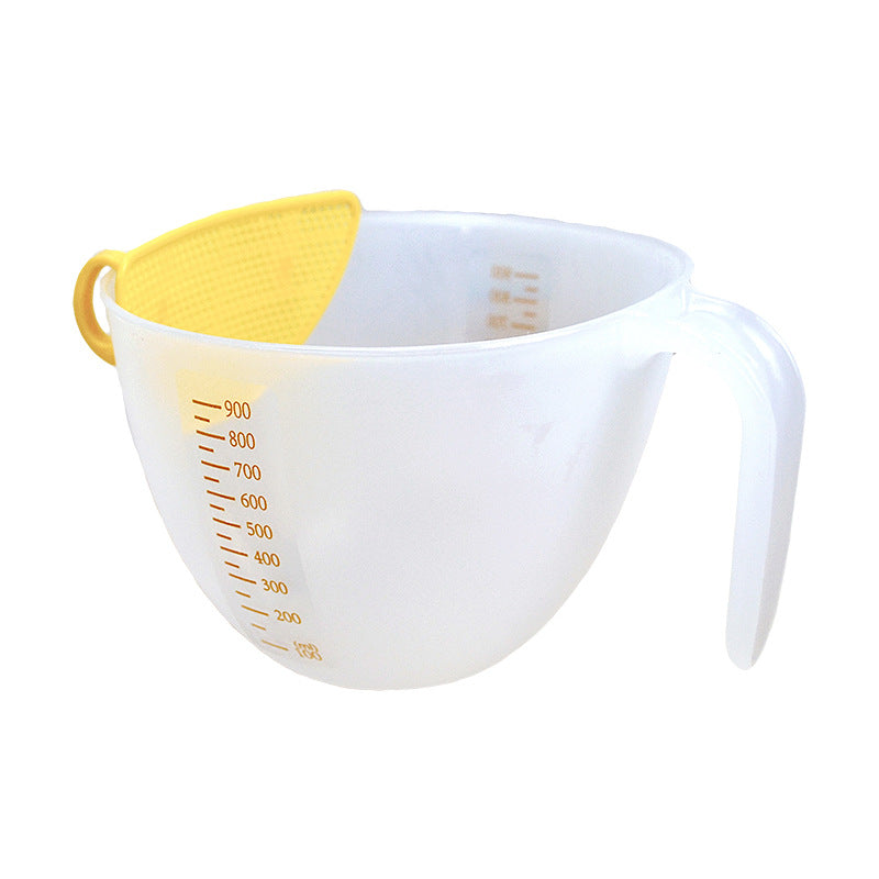 The Filter Measuring Cup Is In Stock And Supports A Generation Of Egg-beating Bowl Baking With A Scale Plastic Vibrato Fast Hand Explosion