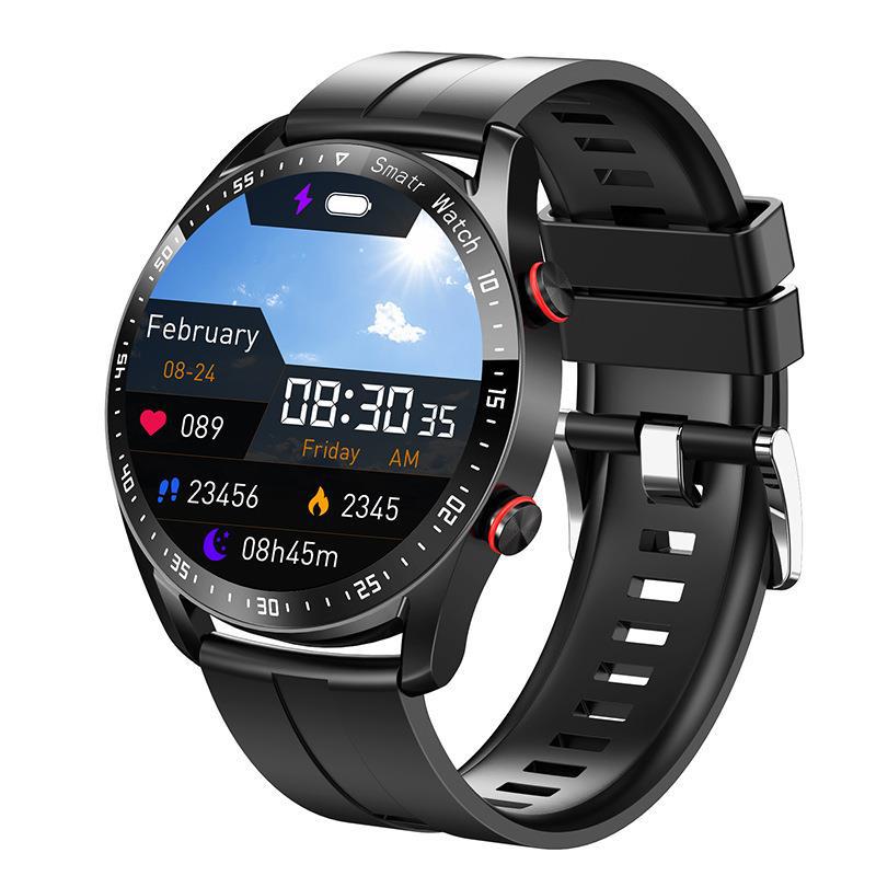 HW20 Smart Watch ECG PPG Business Stainless Steel Strap 1.46 Large Screen Bluetooth Call Smart Watch