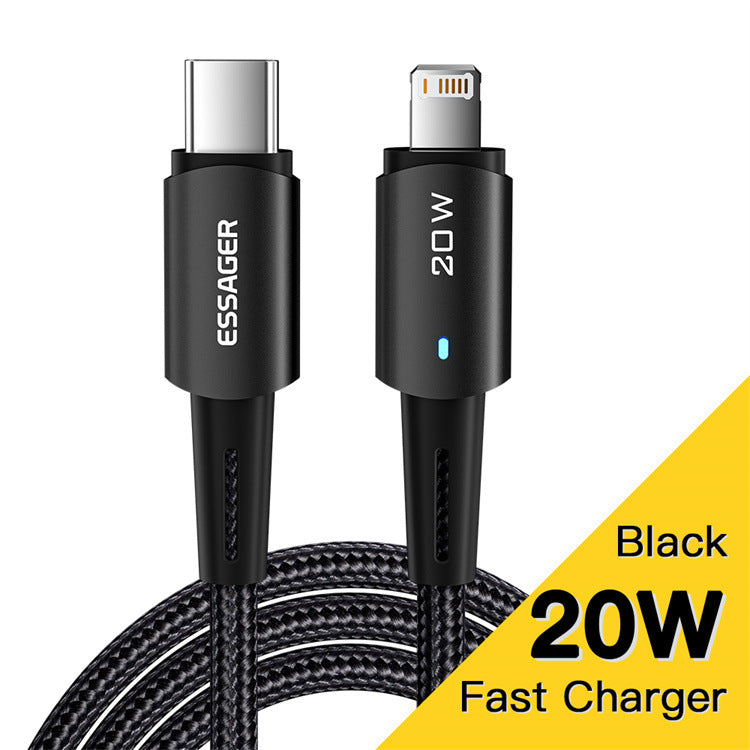 PD27W Data Cable Is Suitable For Apple 13pro Fast Charging Cable Typec To Lightning Mobile Phone Data Charging Cable