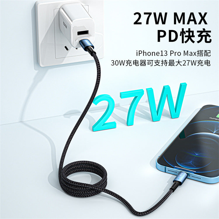 PD27W Data Cable Is Suitable For Apple 13pro Fast Charging Cable Typec To Lightning Mobile Phone Data Charging Cable