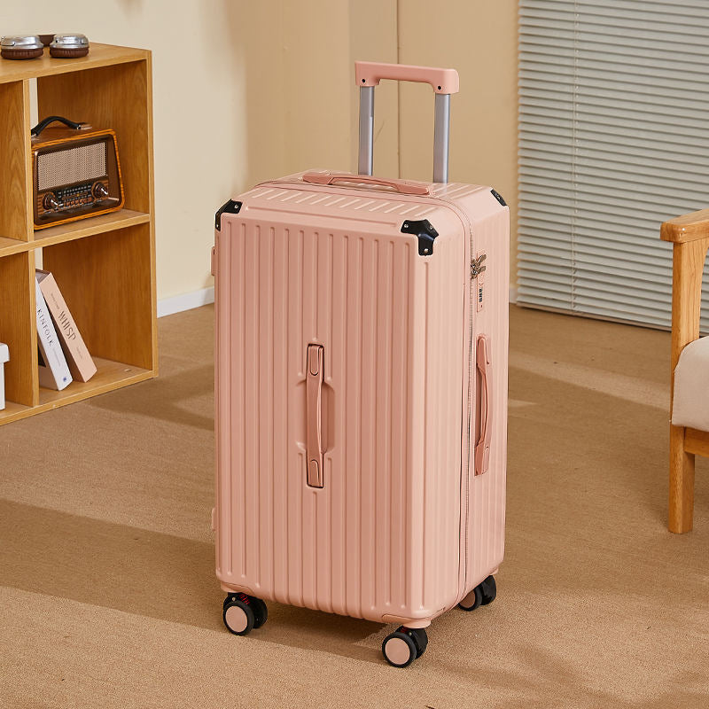 Luggage Large Capacity Student Trolley Case Thickened Strong Durable With Cornerite Password Suitcase
