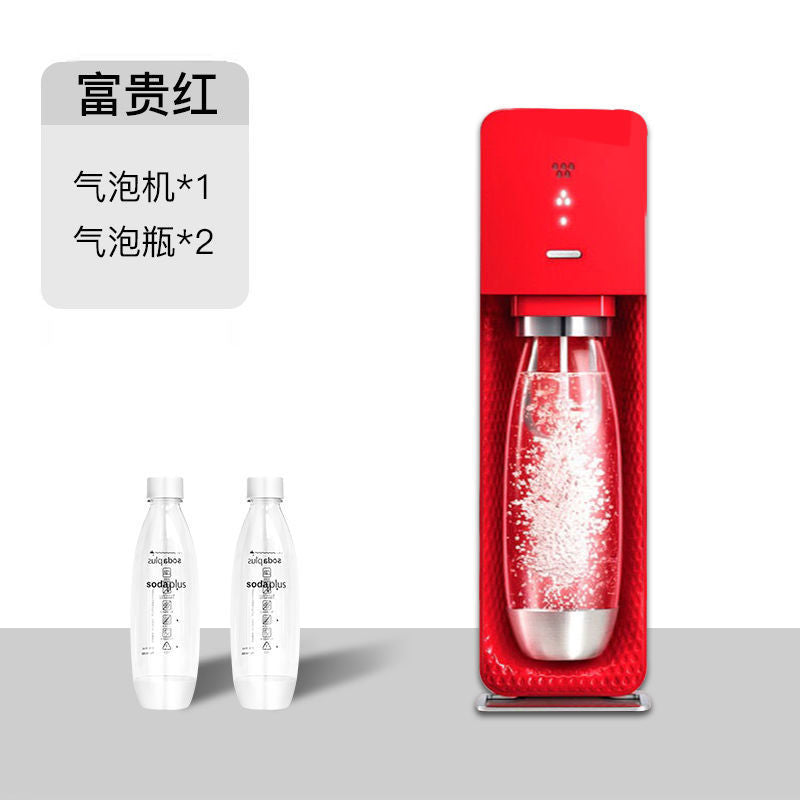 Soda Water Machine Bubble Water Machine Home Homemade Soda Carbonated Beverage Commercial Cold Drink Machine Bubble Machine