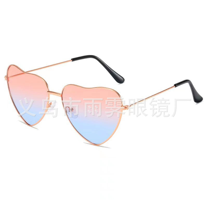 New Retro Love Ocean Film Sunglasses Fashion Trend