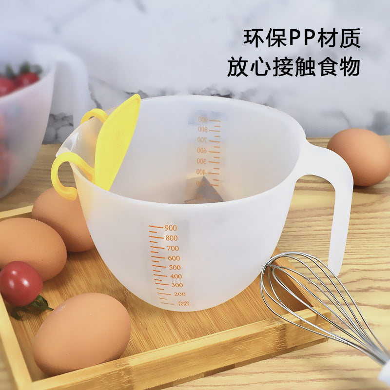 The Filter Measuring Cup Is In Stock And Supports A Generation Of Egg-beating Bowl Baking With A Scale Plastic Vibrato Fast Hand Explosion