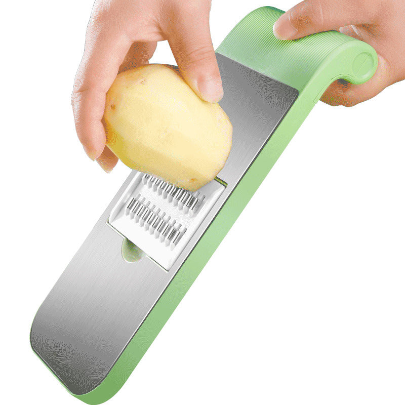 Multifunctional Vegetable Cutter Peeling Potato Shred Artifact Cut Thick Wire Kitchen Household Slicer Grater Grater Scraper Grater