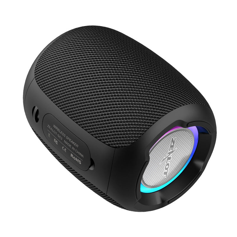 Zealot S53 Cross-border Bluetooth Speaker Subwoofer Large Volume Seven-level Waterproof Portable Outdoor Mini Speaker