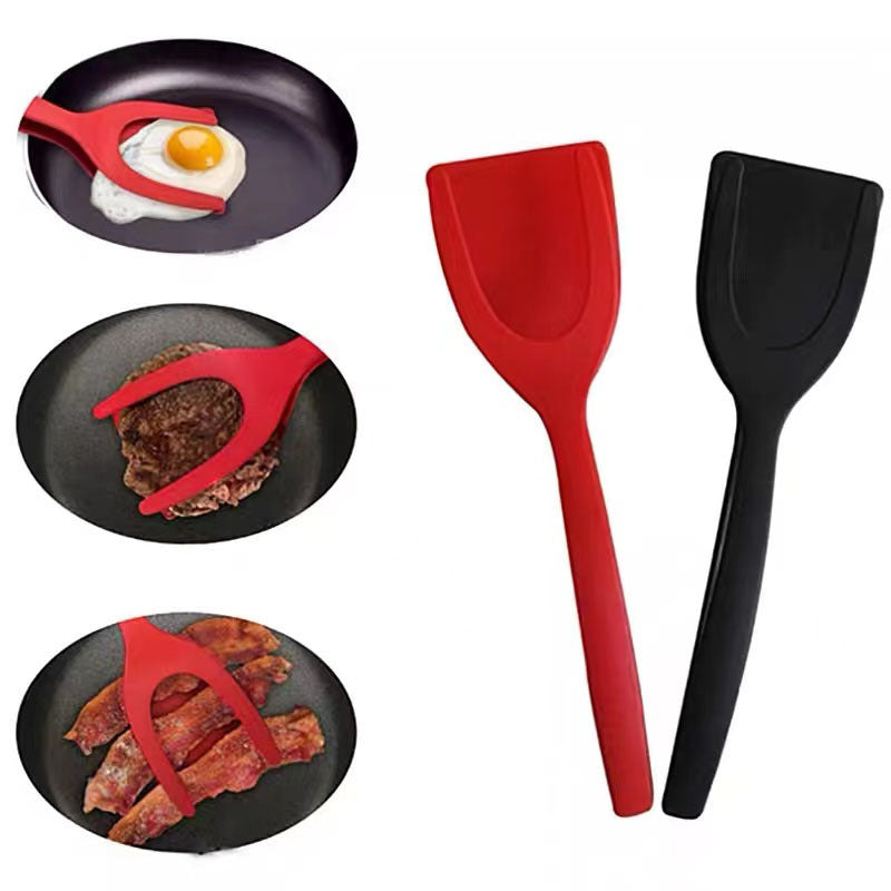 Steak Dual-purpose Shovel Egg Shovel Pancake Maker Food Clip Multi-purpose Shovel Food Toast Bread Clip Kitchen Shovel Fork