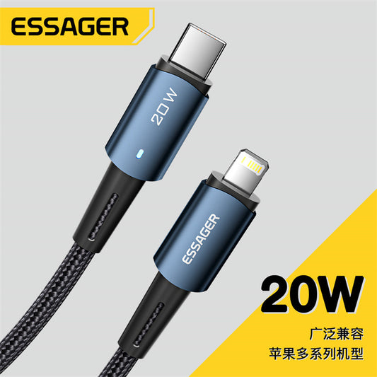 PD27W Data Cable Is Suitable For Apple 13pro Fast Charging Cable Typec To Lightning Mobile Phone Data Charging Cable