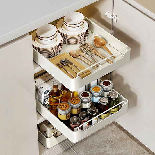 Punch-free Kitchen Pull-out Rack