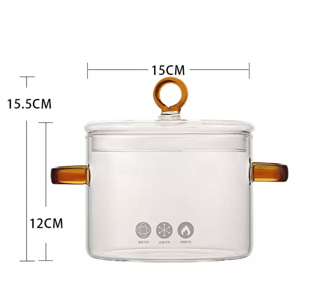 Glass Disinfection Pot Household High Temperature Resistant