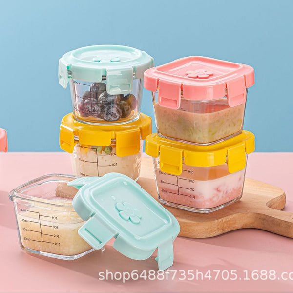 Mini Bento resistente a altas temperaturas para horno microondas 