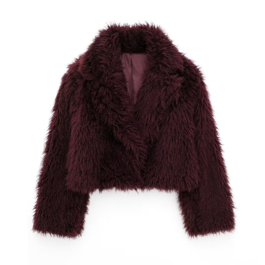 Artificial Fur Short Coat