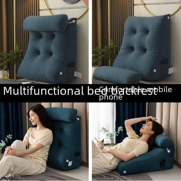 Triangle Waist Bedside Cushion home