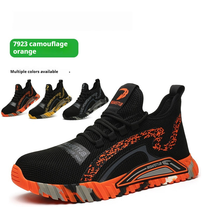 Labor Protection Plush And Warm Steel Toe Shoes