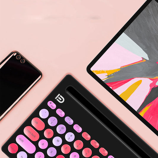Stylish And Simple Home Wireless Bluetooth Keyboard