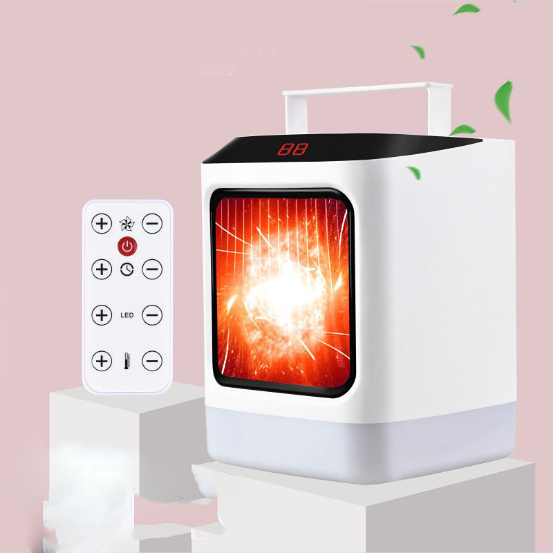 Mini Hot Air Blower For Household Simple Desktop