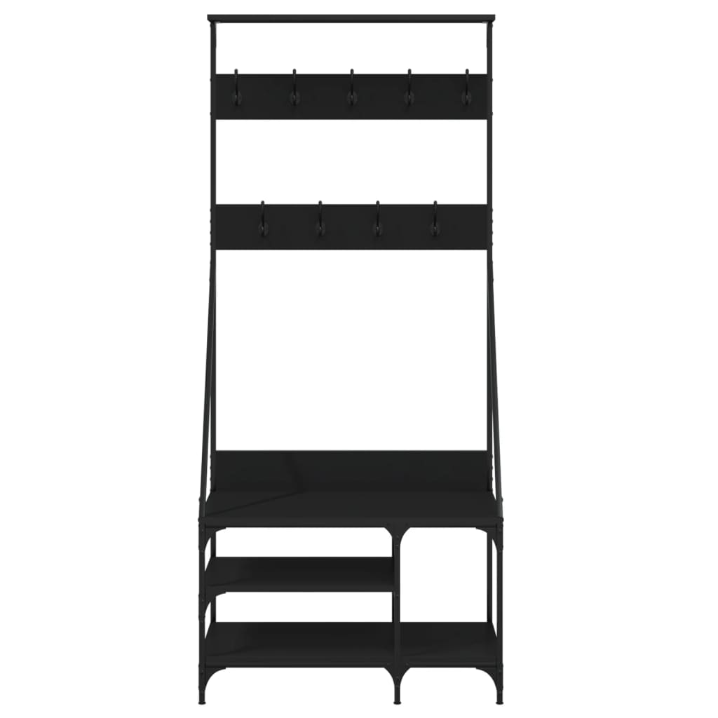 Clothes Rack with Shoe Shelf 80x   Clothes Rack with