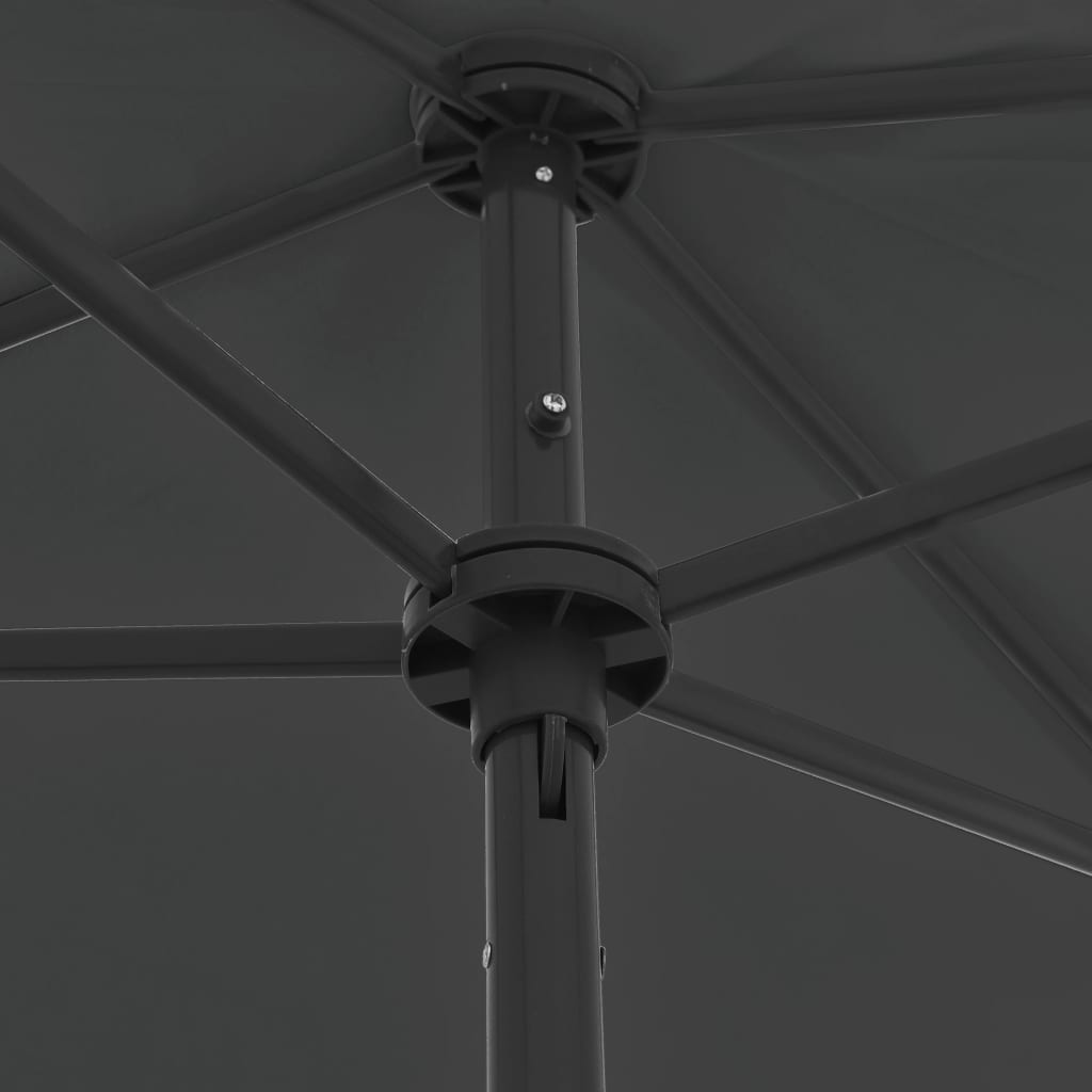 beach umbrella anthracite