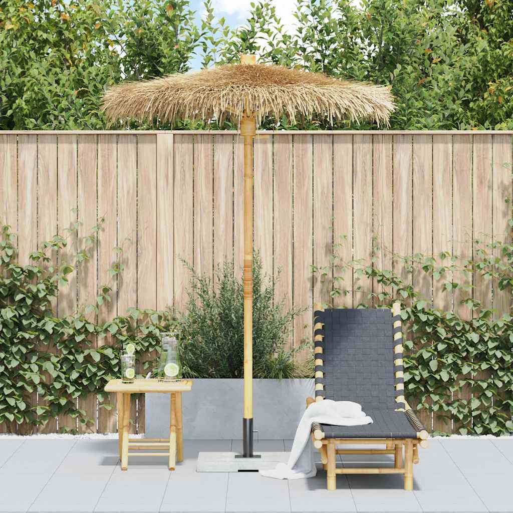 Tiki umbrella with banana leaf roof 150 cm   Tiki umbrella