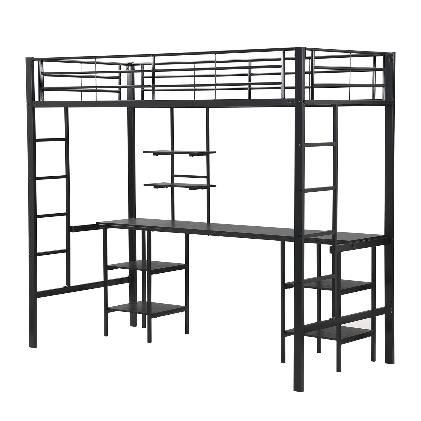 MDF Metal Bunk Bed