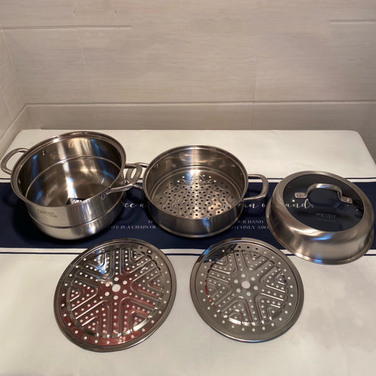 Stainless Steel Steamer Thickened Composite Bottom Steamed Buns