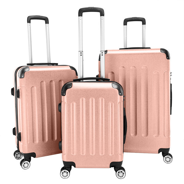 3-in-1 Portable ABS Trolley Case