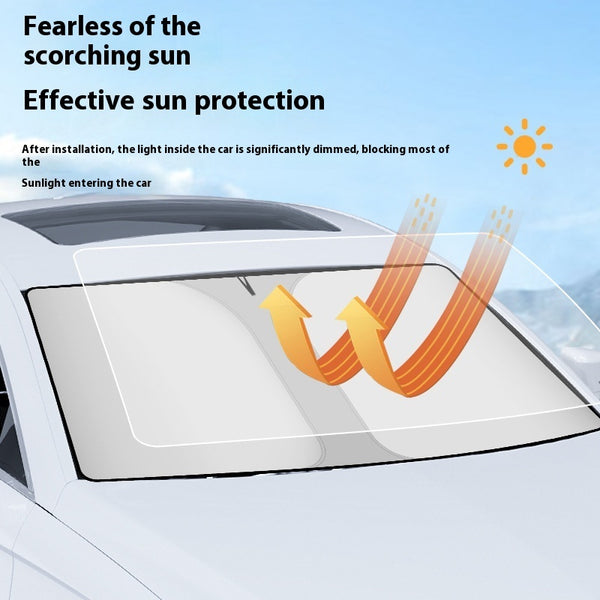 Summer Car Front Windshield Sun Protection And Thermal Insulation Sunshade