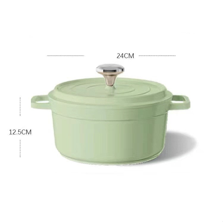 Household Ceramic Thickened Double Ear Stewpot